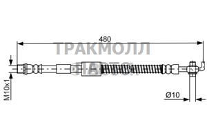 ТОРМОЗНОЙ ШЛАНГ - 1987481686