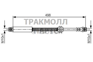 ШЛАНГ ТОРМОЗНОЙ - 1987481711