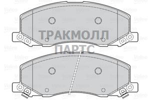 КОЛОДКИ ТОРМОЗНЫЕ - 302119