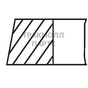 КОМПЛЕКТ ПОРШНЕВЫХ КОЛЕЦ - 03340V0