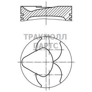 ПОРШЕНЬ - 676 13 01