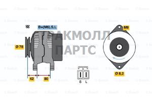 Деталь - 0986035341