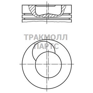 Поршень комплект - 227 PI 00101 010