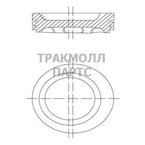 Поршень комплект - 229 19 00