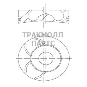 Поршень комплект - 229 39 00