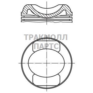 Поршень комплект - 503 99 00