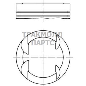 Поршень комплект - 607 79 00