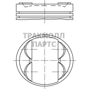 Поршень комплект - 607 80 00