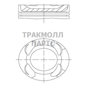 Поршень комплект - 607 83 00