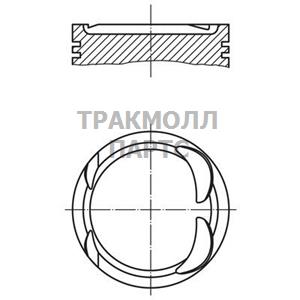 Поршень комплект - 676 05 00