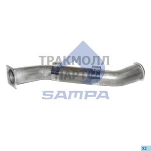 Труба гофра глушителя DAF95XF480 - 050.464