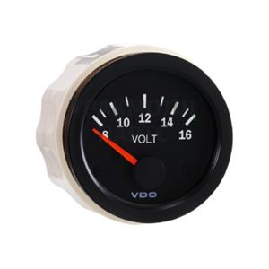 10 Pieces VDO Cockpit Vision Voltmeter 8-16V - 332-010-001C