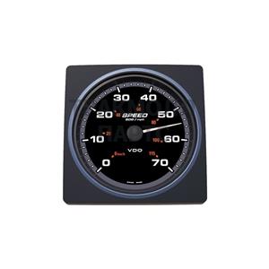 VDO AcquaLink SOG Speedometer 70mph 110mm Black - A2C59501909