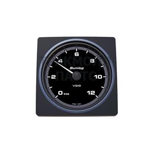 VDO AcquaLink LOG Speedometer 12kn 85mm Black - A2C59501905