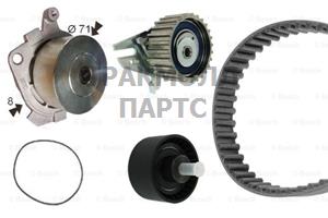 Ремень ГРМ зубчатый с водяным насосом и - 1987946969