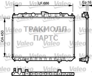 РАДИАТОР ОСНОВНОЙ - 735063