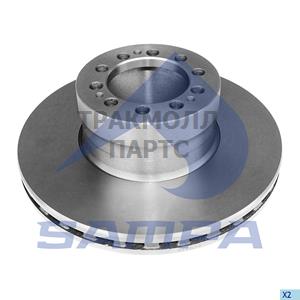 Диск тормозной DAF 330x113x120 - 052.287