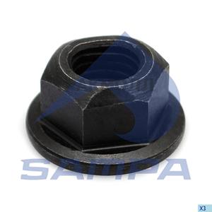 Hexagon Lock Nut With Flange - 104.481