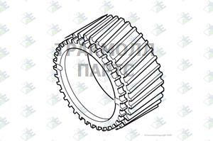 GEAR 6TH SPEED 26/48 T - 60532706