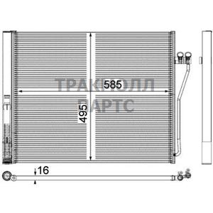 Конденсатор кондиционера - AC 568 000P