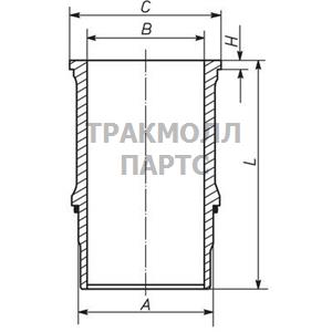 ГИЛЬЗА ЦИЛИНДРА - 063 WN 08 01