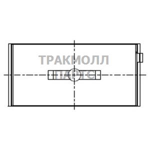 КОРЕННОЙ ПОДШИПНИК - 454 HL 20126 000