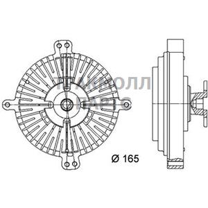 Муфта вентилятора - CFC 60 000P