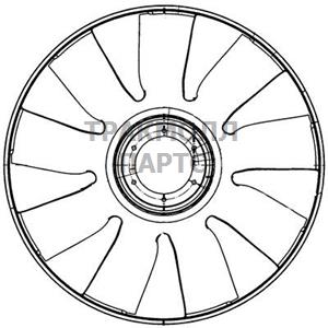 КРЫЛЬЧАТКА ВЕНТИЛЯТОРА - CFW 72 000P
