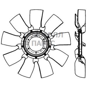 КРЫЛЬЧАТКА ВЕНТИЛЯТОРА - CFW 84 000P