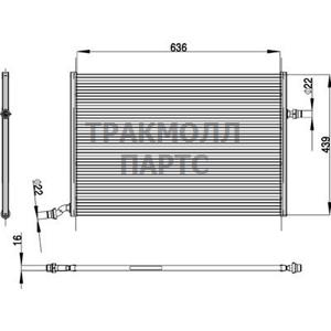 Низкотемпературный радиатор - CIR 26 000P