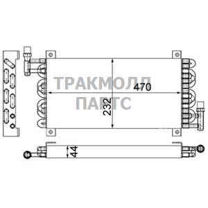 Топливный радиатор - CK 12 000P