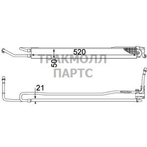 Масляный радиатор рулевого управления - CLC 106 000P