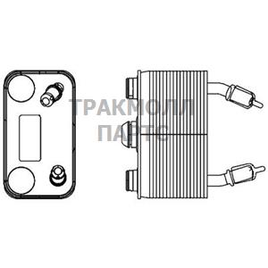 Масляный радиатор автоматическая коробка передач - CLC 166 000P