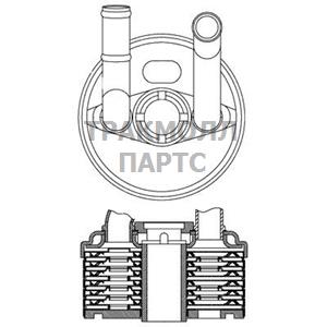 Масляный радиатор автоматическая коробка передач - CLC 184 000S