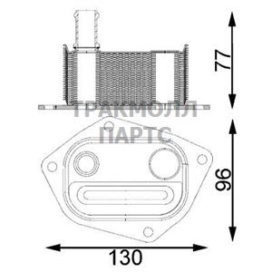 Масляный радиатор моторное масло - CLC 198 000S