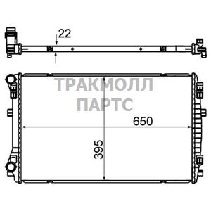 РАДИАТОР СИСТЕМЫ ОХЛАЖДЕНИЯ - CR 2054 000S