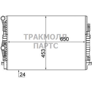 РАДИАТОР ОХЛАЖДАЮЩЕЙ ЖИДКОСТИ - CR 2055 001S