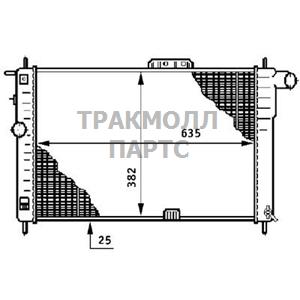 РАДИАТОР ОХЛАЖДАЮЩЕЙ ЖИДКОСТИ - CR 210 000S