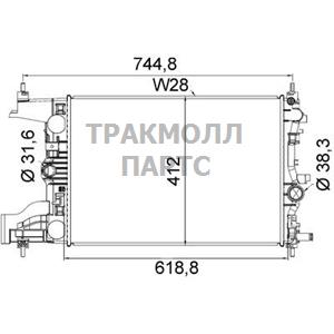 РАДИАТОР ОХЛАЖДАЮЩЕЙ ЖИДКОСТИ - CR 2116 000S