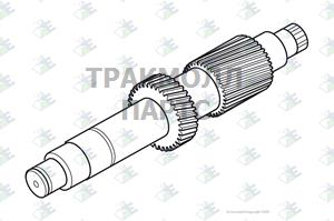 COUNTERSHAFT 12/18 T - 60530700