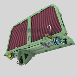 Система впускного барьерного фильтра для вертолетного двигателя - 109000-103