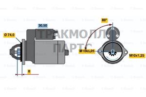 СТАРТЕР - 0986014541