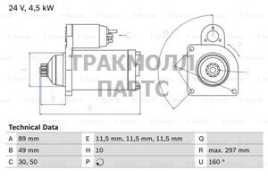 СТАРТЕР - 0986022940