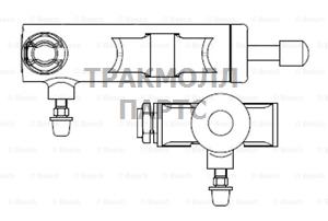 Цилиндр сцепления рабочий - 0986486597
