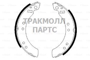 ТОРМОЗНЫЕ КОЛОДКИ BOSCH - 0986487280