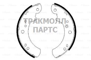 ТОРМОЗНЫЕ КОЛОДКИ BOSCH - 0986487328