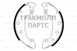 ТОРМОЗНЫЕ КОЛОДКИ BOSCH - 0986487336