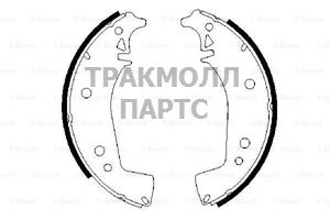 BRAKE SHOE BOSCH - 0986487433