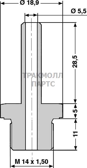 BANJO BOLT DELPHI - 9001563