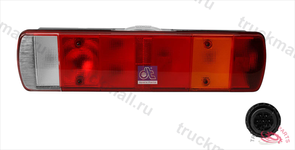 ФОНАРЬ ЗАДНИЙ 7-СЕК. ЛЕВ. С ПОДСВ.  - 1.21441